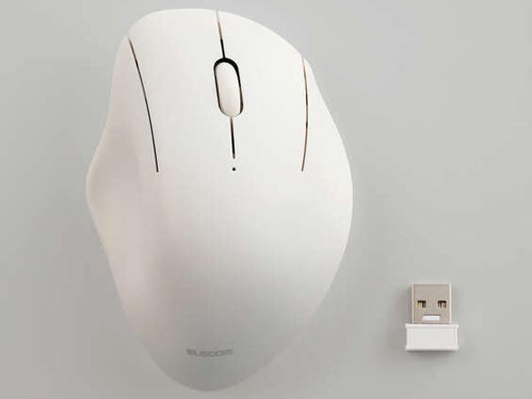ELECOM エレコム マウス/SHELLPHA/無線マルチ/3ボタン/Mサイズ/抗菌仕様/静音設計/ホワイト