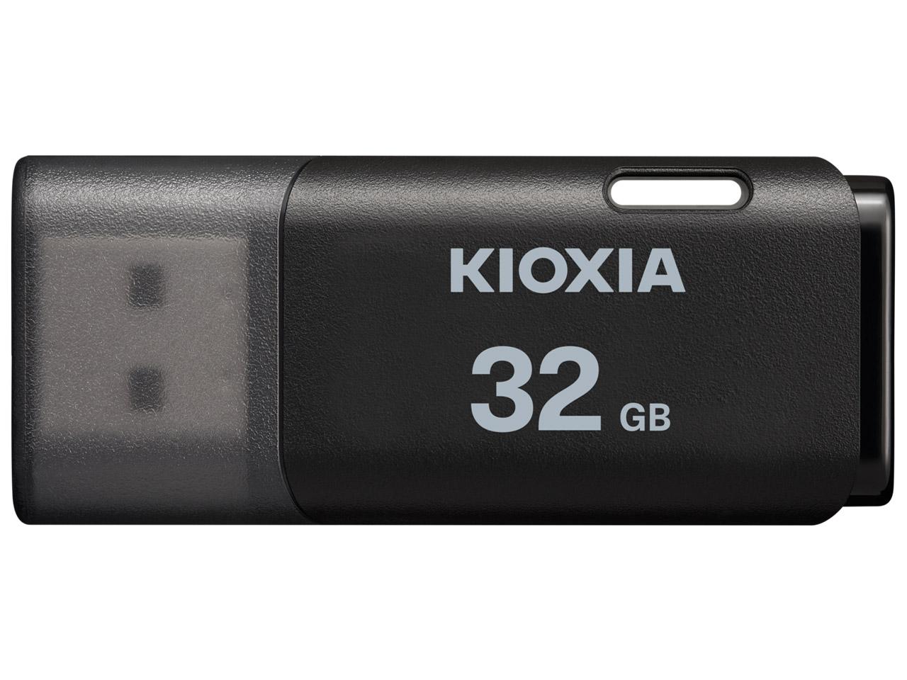 KIOXIA キオクシア USBフラッシュメモリ TransMemory 32GB ブラック(KUC-2A032GK)