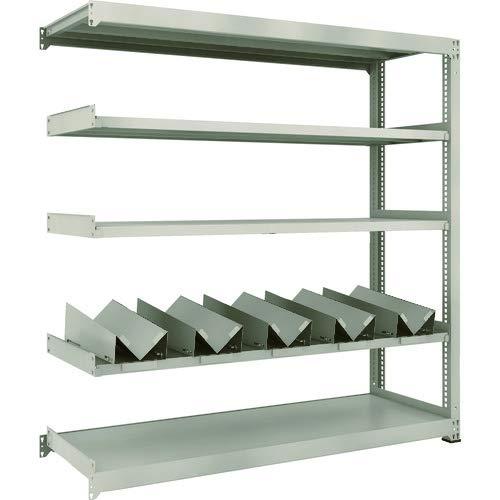 TRUSCO トラスコ中山 TRUSCO M3型中量棚 1800XD571XH1800 缶受X5付 連結