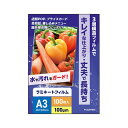 フジテックス ラミネートフィルム100μ A3サイズ 100枚入 1ケース(100枚×1箱入)