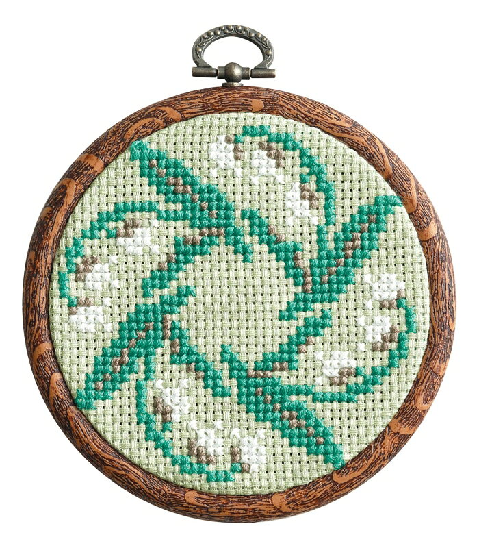 オリムパス製絲(Olympus Thread) オリムパス クロス・ステッチキット ボタニカル スズラン 7561 (1786680)