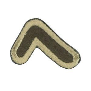 ツクリエ 文字ワッペン ラテ へ あいうえおワッペン お名前付け 入園入学グッズに (ALS-29)【入数:3】