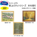 オリムパス製絲 オリムパス オノエ・メグミ 刺しゅうキットシリーズ 木々の彩り 黄金色の散歩道・7493 (1081078)