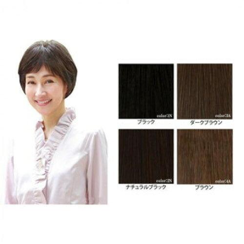 プリシラ(Prisila) プリシラ 白髪かくしウィッグ 分け目タイプ ST-005 4A・ブラウン (1536781)