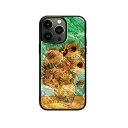 Ikins I23612I14PM iPhone 2022 6.7 3眼 天然貝ケース ひまわり