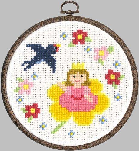 オリムパス製絲(Olympus Thred) 7363 オリムパス ししゅうキット フープ おやゆび姫 (2164be)