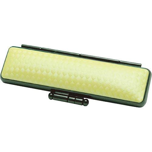 天野製作所(Amano Seisakusho) 印鑑ケース ライトカーボンケース 15×60用 イエロー CA-LC-08 (1442295)