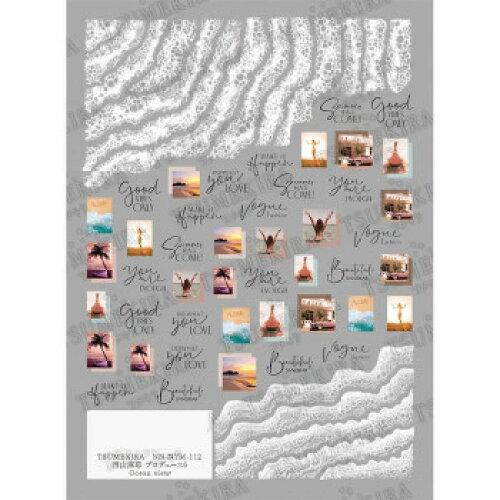 ツメキラ tumekira TSUMEKIRA(ツメキラ) ネイルシール 西山麻耶 プロデュース6 Ocean view NN-NYM-112 (1688446)