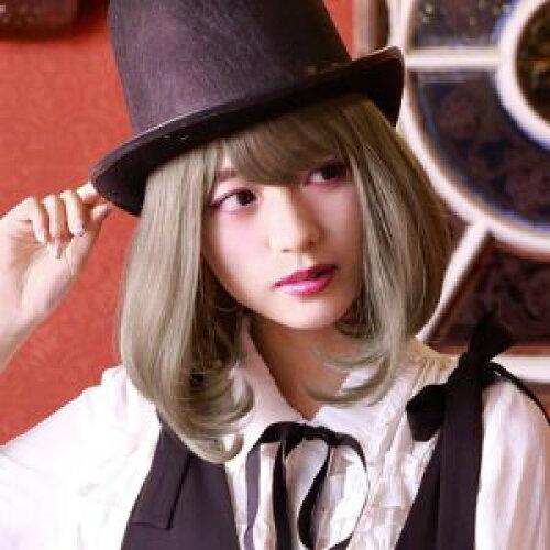 プリシラ(Prisila) プリシラ オールカラーウィッグ ミルクマシュマロボブ CTA-102 耐熱 CTOG・オリーブグレー (1536768)