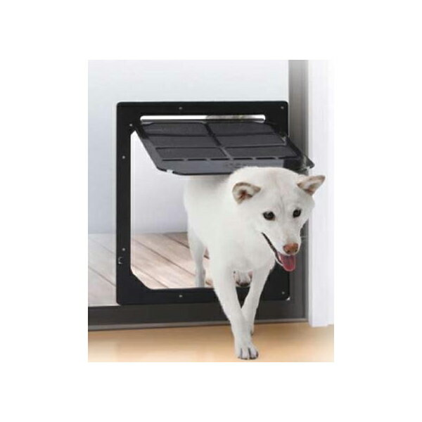 タカラ産業 網戸専用 犬猫出入り口 Lサイズ(中型犬用) PD3742 (7967bg)