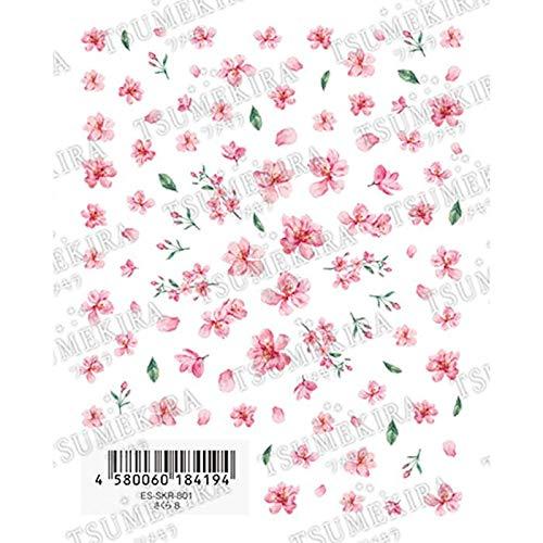 Other - イングカワモト TSUMEKIRA(ツメキラ) ネイルシール es さくら8 ES-SKR-801 (1499512)