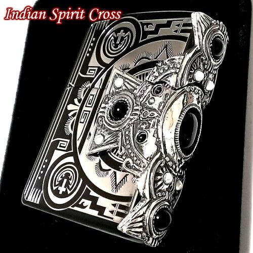 ZIPPO インディアンスピリット BKクロス (1574874)