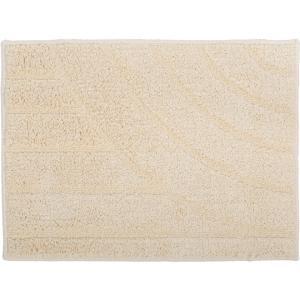 三愛繊維(San-Ai-Sen-I) 日本製 【コットンリッジ】 バスマット 45×60 アイボリー