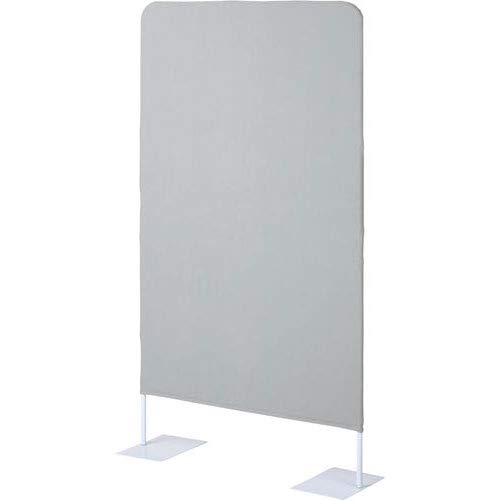 カウネット シンプルパネルN ベース脚 幅900 グレー 4338-8127 1台