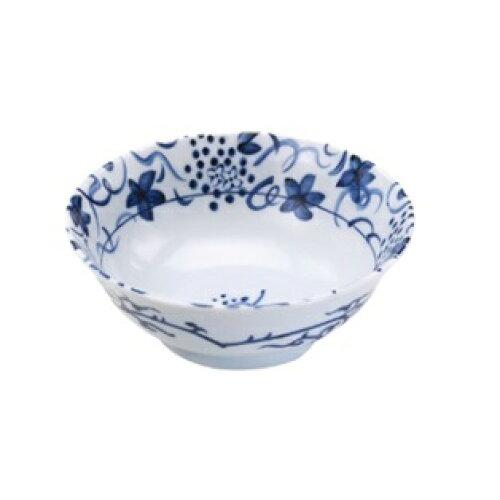 ブルーム ≪メーカー取寄≫染付つた絵 ラーメン鉢 [日本製 美濃焼 食器] 箱入り (-)【入数:2】