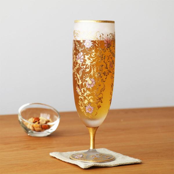 石塚硝子 エル・ドラード アラベスク・ゴールド OLD(オールドグラス) 300ml ペアセット S-6102 (1061535)