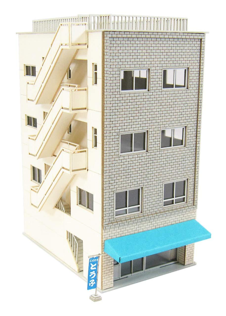 さんけい(Sankei) みにちゅあーとキット なつかしのジオラマシリーズ ビルC MP03-90 (1155282)