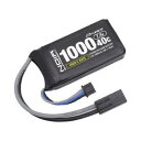 G-FORCE ジーフォース Noir Suppression LiPo 7.4V 1000mAh 40C PEQインタイプ GFG935 (1640132)