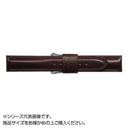 ミモザ(Mimosa) MIMOSA(ミモザ) 時計バンド ATカーフ 19mm ダークブラウン (美錠:銀) CAT-B19 (1561531)