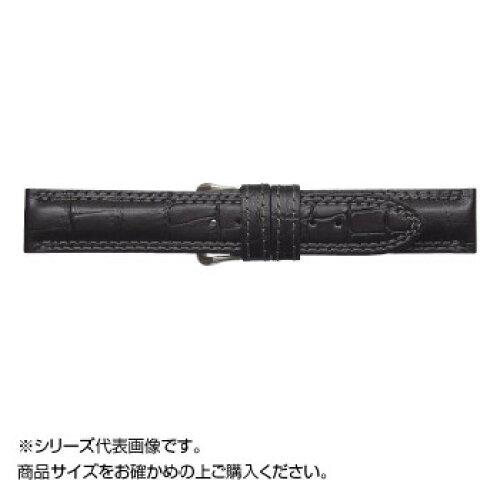 Battery, Care, Repair - ミモザ(Mimosa) MIMOSA(ミモザ) 時計バンド IT型押ワニ 20mm ブラック (美錠:銀) CIT-A20 (1561384)