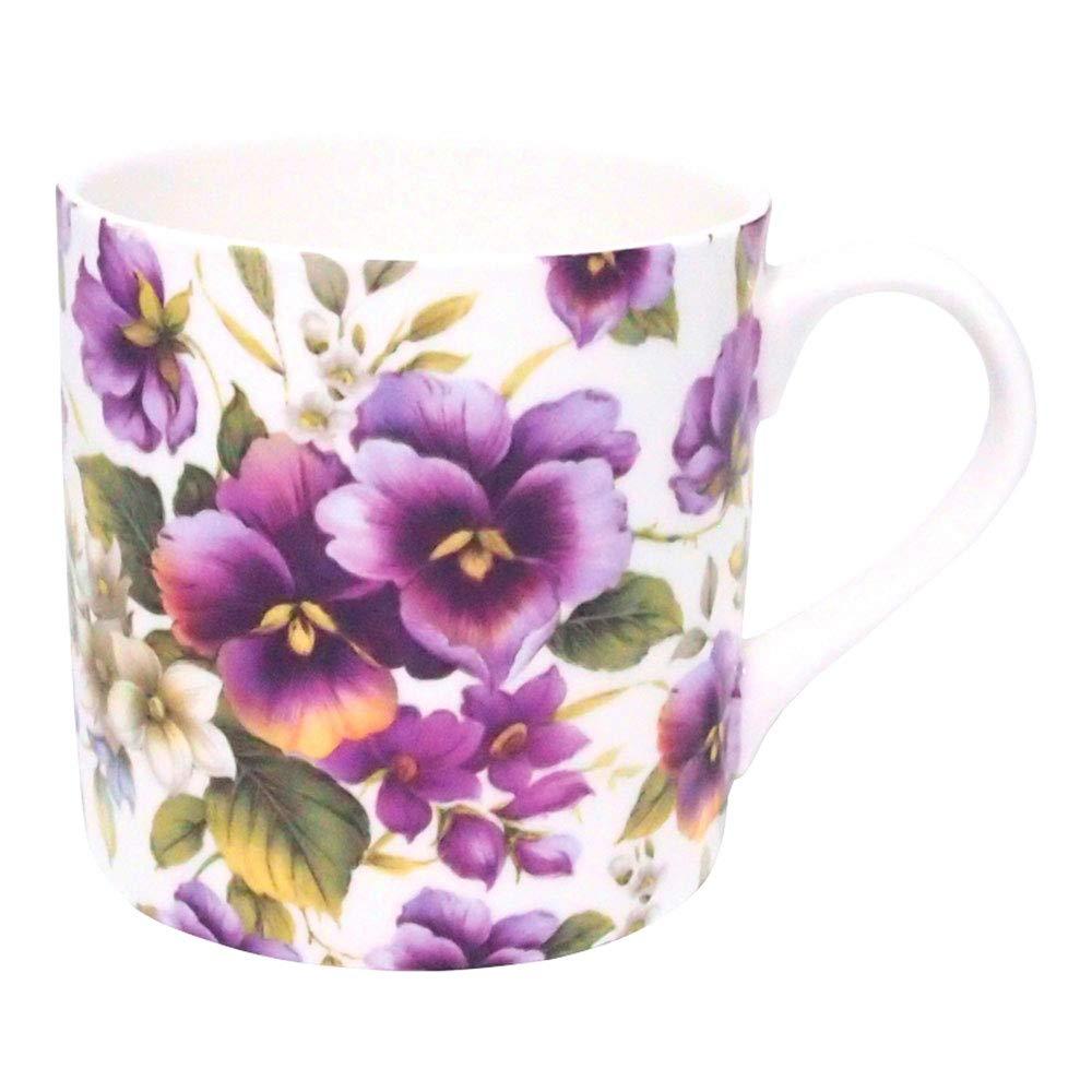 ステッチコール　マグカップ　ワイルドパンジー