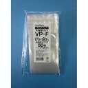 生産日本社 セイニチ チャック付ラミネート平袋 ラミグリップ 平袋 透明蒸着PETタイプ(VP) VP-F 50枚 (1624346)