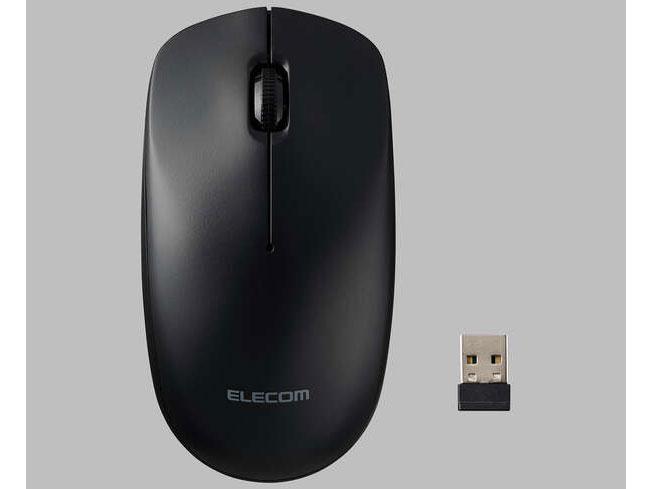 ELECOM エレコム 無線2.4GHz光学式マウス/法人向け/3ボタン/ブラック(M-K8DRBK)