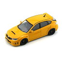 シェラーデザイン(Scherer Designs) ビ-エムクリエイションズ スバル インプレッサ WRX STI 09 イエロー LHD 1/64スケール 6...