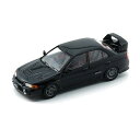 シェラーデザイン(Scherer Designs) ビ-エムクリエイションズ 三菱 ランサー EVO IV ブラック RHD 1/64スケール 64B0279 ...