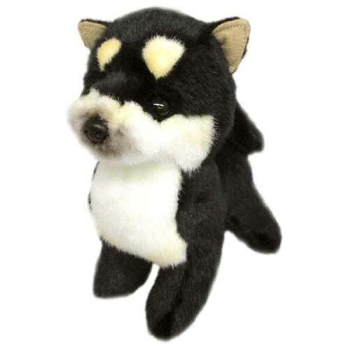 Dog - 三英貿易(Sanei Boeki) ぬいぐるみ 犬 いぬ グレイスフル イヌ (日本製)シバイヌ(S)立ち 黒 (14610)