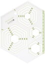 Clover クロバー ピーステンプレート 六角形 57-995 (8383ba)