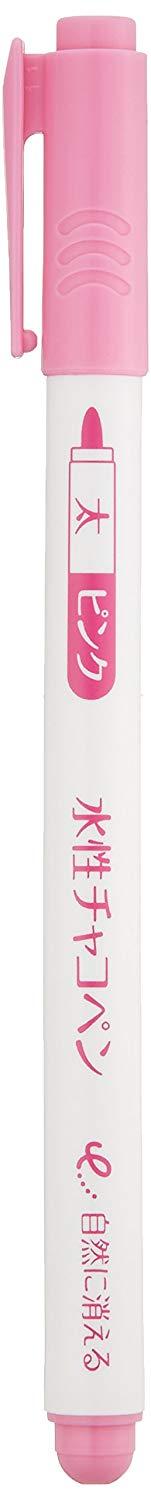 クロバー(Clover) クロバー 水性チャコペン(ピンク 太) 24-427