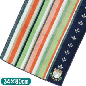 丸眞 トトロ ストライプトトロ フェイスタオル【入数:10】