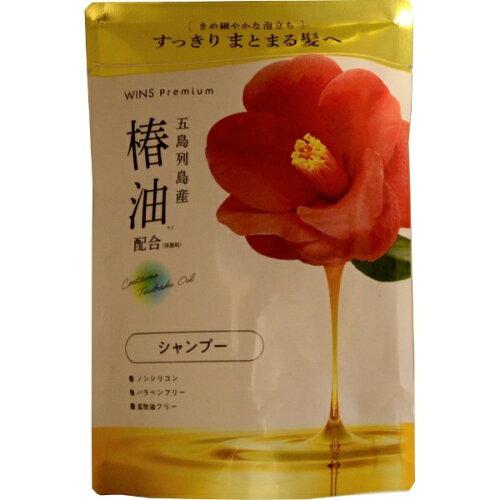 日本合成洗剤 ツバキオイルシヤンプー ウインズ プレミアム椿オイルシャンプー つめかえ用 370g