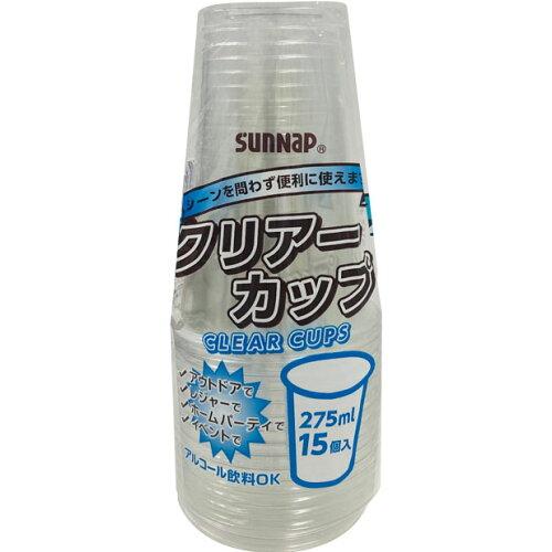 カメヤマ サンナップ クリアーカップ 215mL 透明 20個入