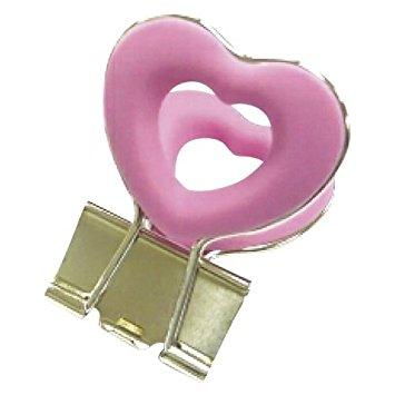 ベロス ハートクリップ ピンク(DCH-2PK)