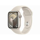 APPLE アップル アップル / APPLE Apple Watch Series 9 GPSモデル 41mm MR8U3J/A [スターライトスポーツバンド...