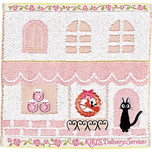 丸眞 スタジオジブリ 魔女の宅急便 ジジ 街角 ミニタオル (1005054000)【入数:10】