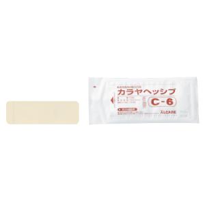 アルケア カラヤヘッシブ・クリアータイプ　C-6号　150×50mm 15182 1箱(10枚入)