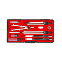 ウチダ製図器 KD型製図器 SEセット SE14品組 鉛筆製図セット 010-0005 (1201290)