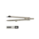 ウチダ製図器 MICRO SHARP(R) コンパス 0.3m/m 小型 011-0045 (1201504)