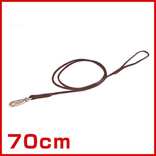 キンペックスインターナショナル プロ用訓練リード ショートドッグ専用 パラシュートリード 70cm 茶