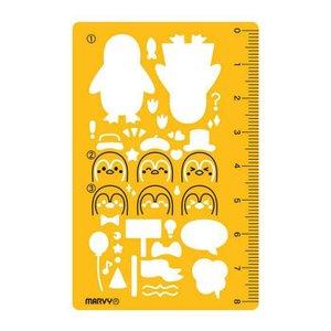 マービー カードサイズテンプレート ペンギン(Penguin) 8822-834 (1624696)