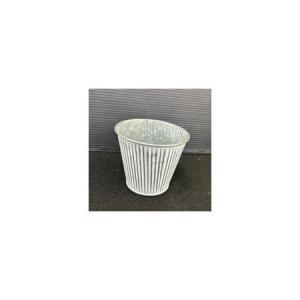 Flower Materials - ウメザワ ウェイブブリキ10cmPOT SW (12930)【入数:60】
