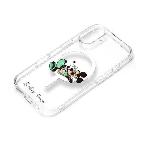 ピージーエー(PGA) PGA PG-D24AMGPT01MKY iPhone 16用 MagSafe対応 ハイブリッドケース ミッキーマウス(PG-D24AMGPT01MKY)