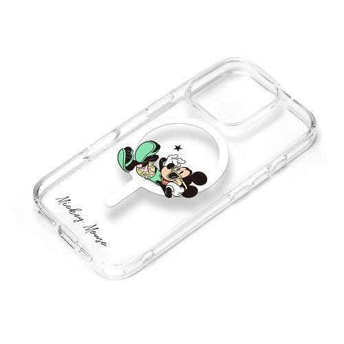 Rakuten - ピージーエー(PGA) PGA PG-D24BMGPT01MKY iPhone 16 Pro用 MagSafe対応 ハイブリッドケース ミッキーマウス(PG-D24BMGPT01MKY)