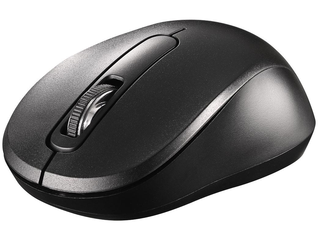 BUFFALO バッファロー BSMRB010BK Bluetooth5.0 3ボタンマウス ブラック(BSMRB010BK)