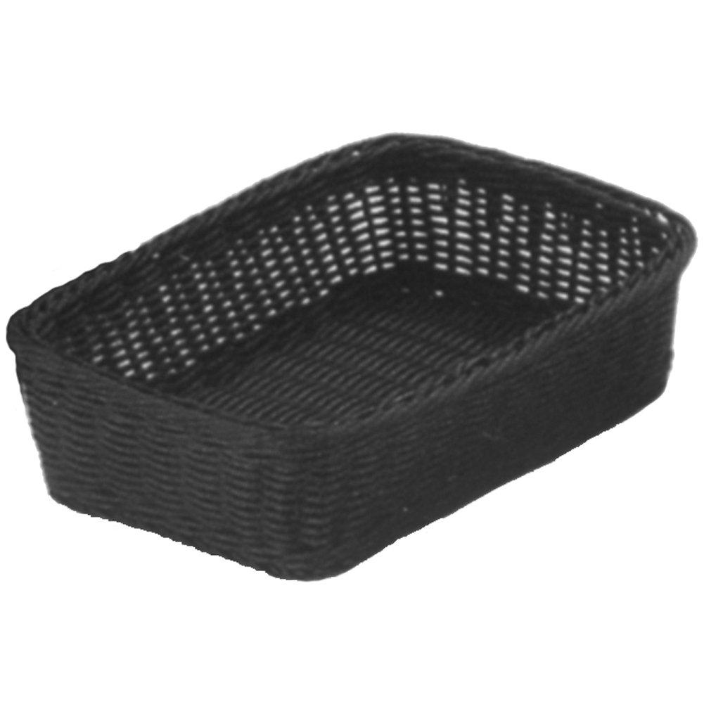トーダイ(Todai) PP Rattan PPラタン 角型バスケット 36型 ブラック RE-337-BK 01033736 (1269321)