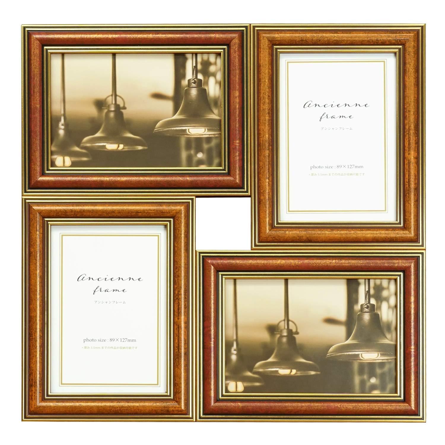 万丈 アンシャンフレーム 4面L判 CA＆RE 106-296 (1676165)