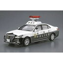青島文化教材社(AOSHIMA) 1/24 MC-129 トヨタGRS210クラウン パトカー '16